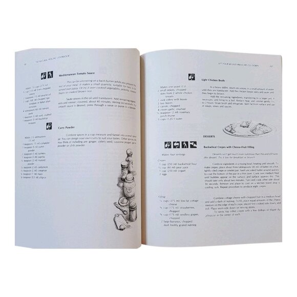 NATURAL HEALING COOKBOOK: OVER FOUR HUNDRED FIFTY By Mark Bricklin & Sharon S. - Picture 11 of 16